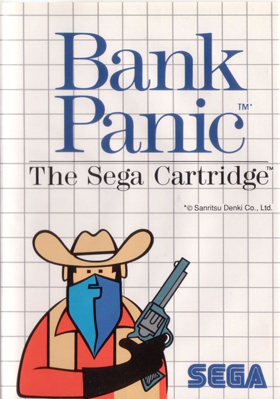 Bank Panic box art for Sega Master System